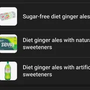 Diet or Zero Sugar Ginger ale photo 8