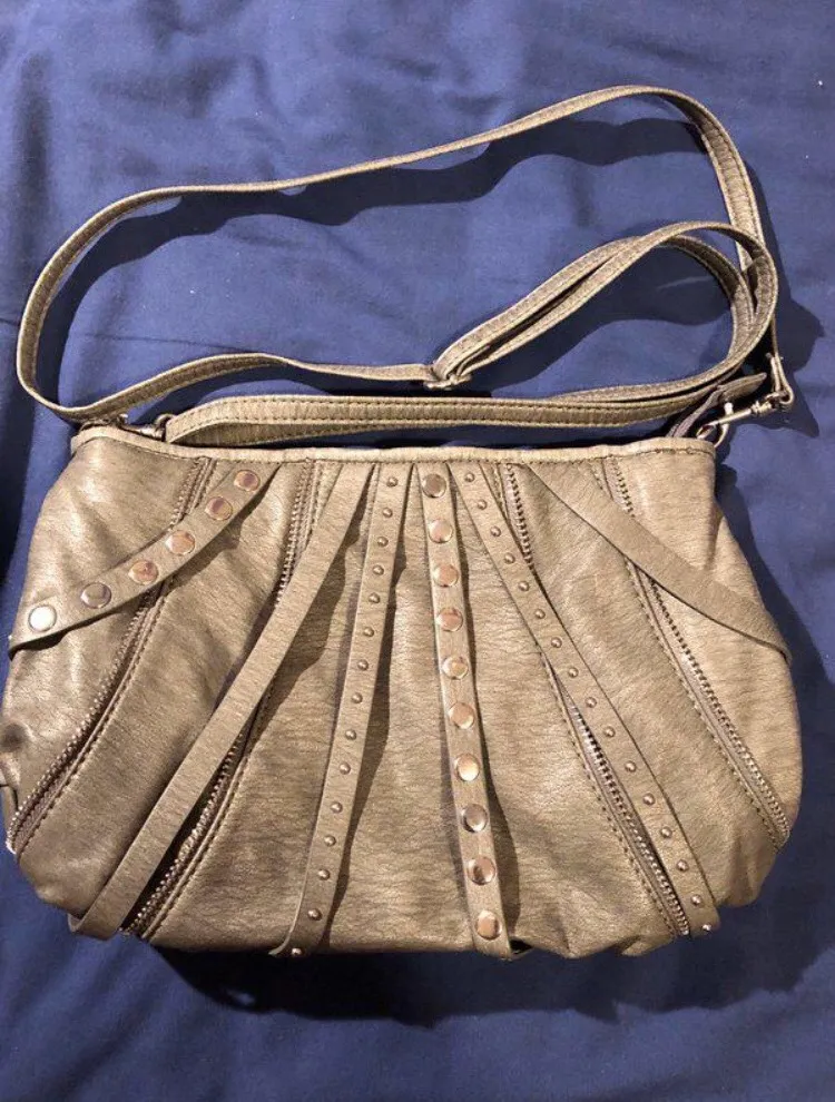 LIKE NEW Candie’s Grey Crossbody Purse photo 1