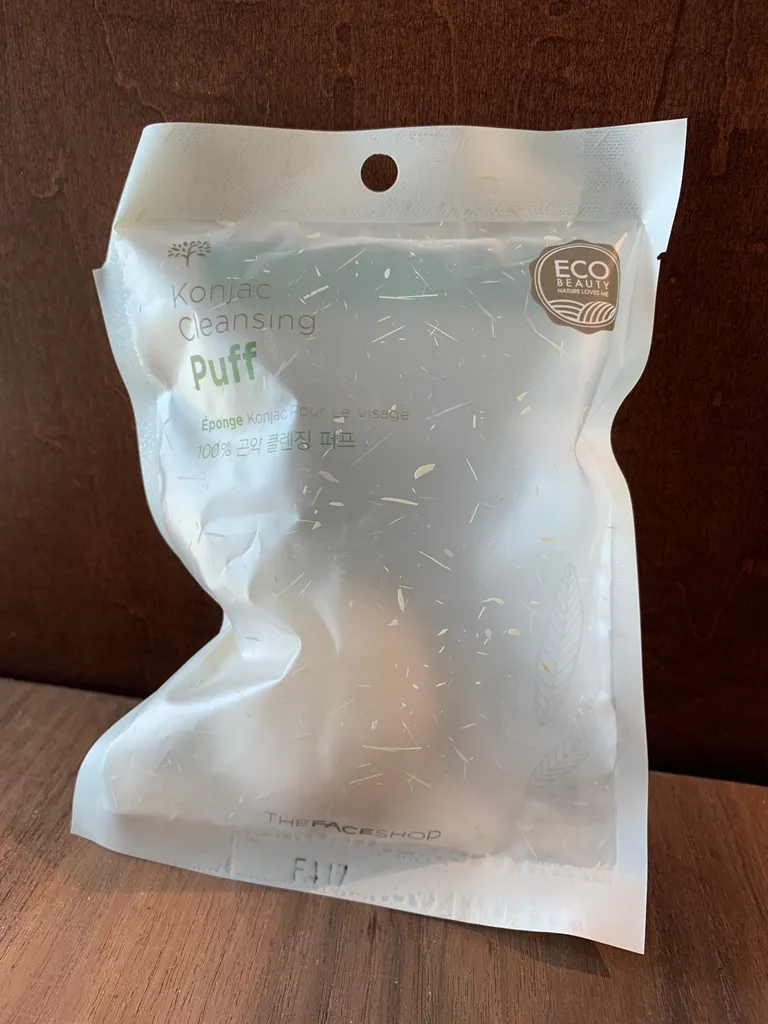 NEW Konjac Cleansing Puff photo 1