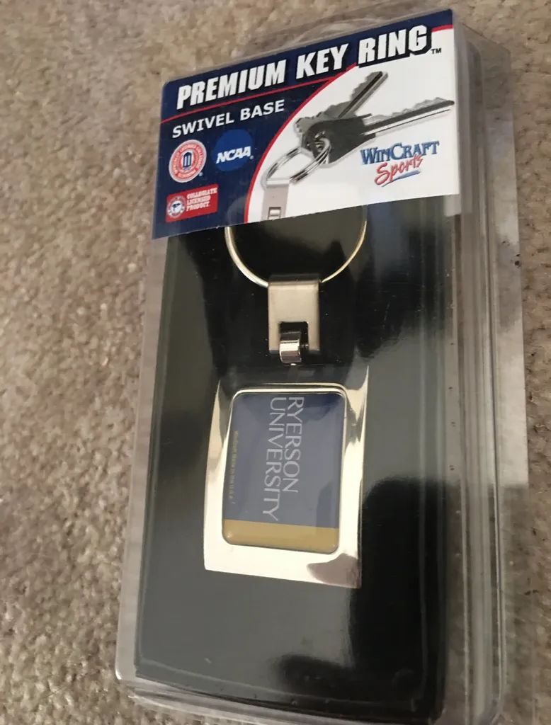 New In Package Ryerson University Keychain photo 1