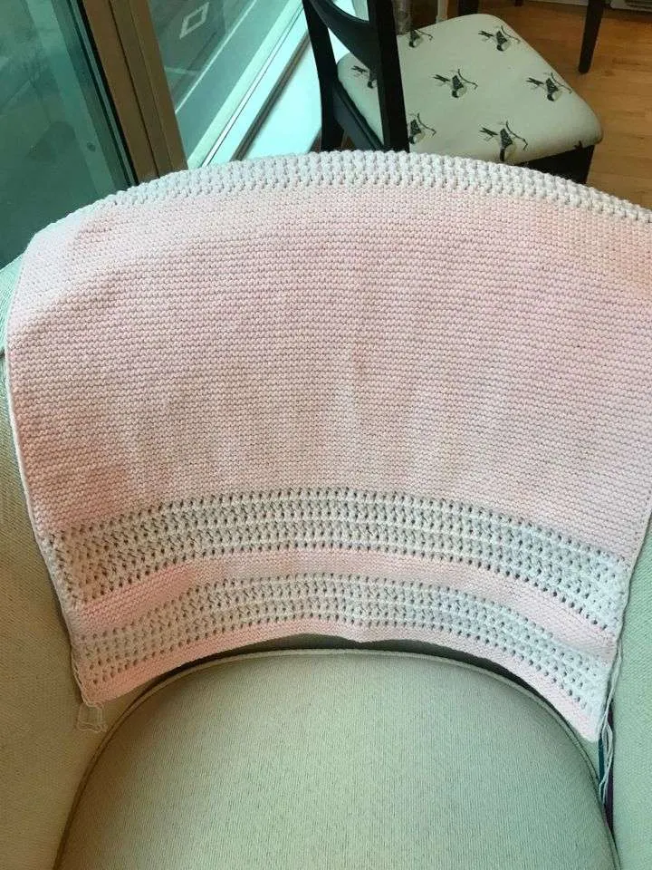 BN Knitted Baby Blanket photo 1