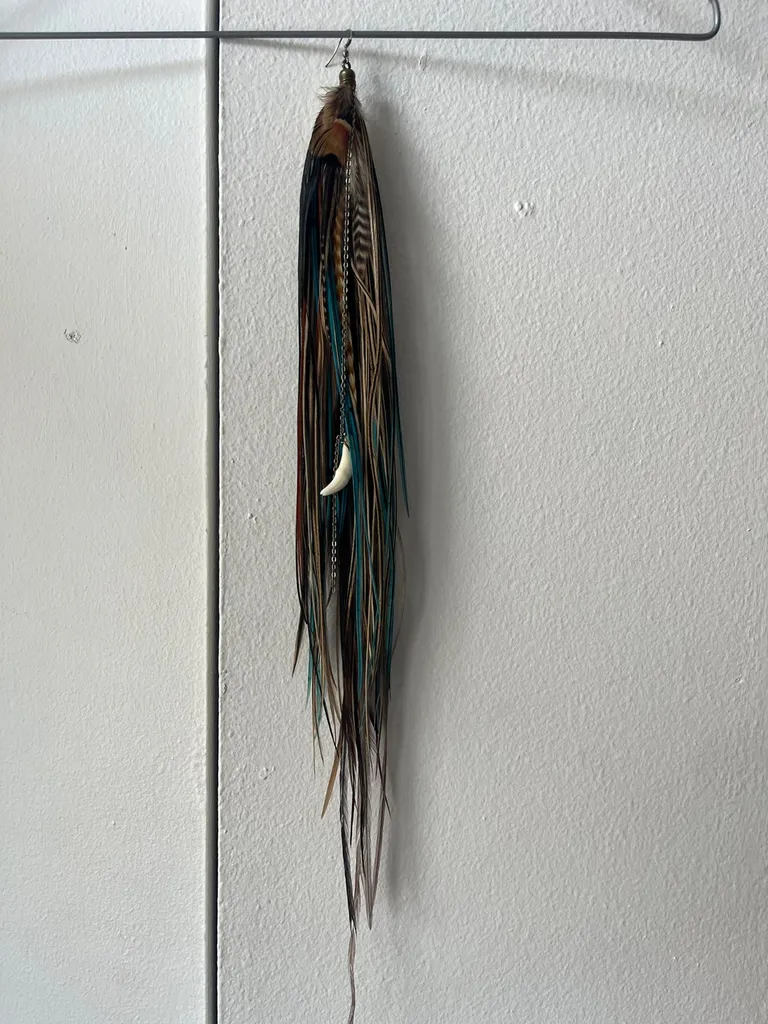 Single Feather Earring photo 1
