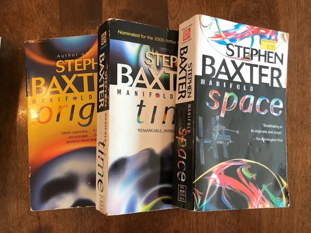 🆓 Books: Manifold Series - Stephen Baxter photo 1