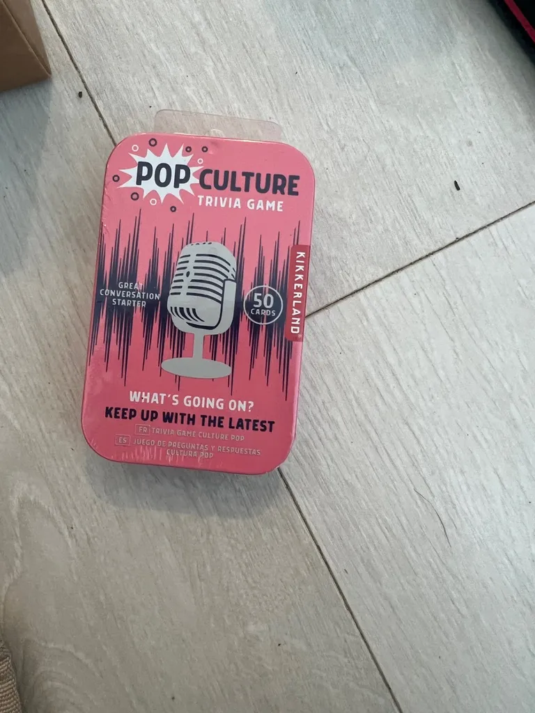 BRAND NEW Poop Culture Trivia Travel Game photo 1
