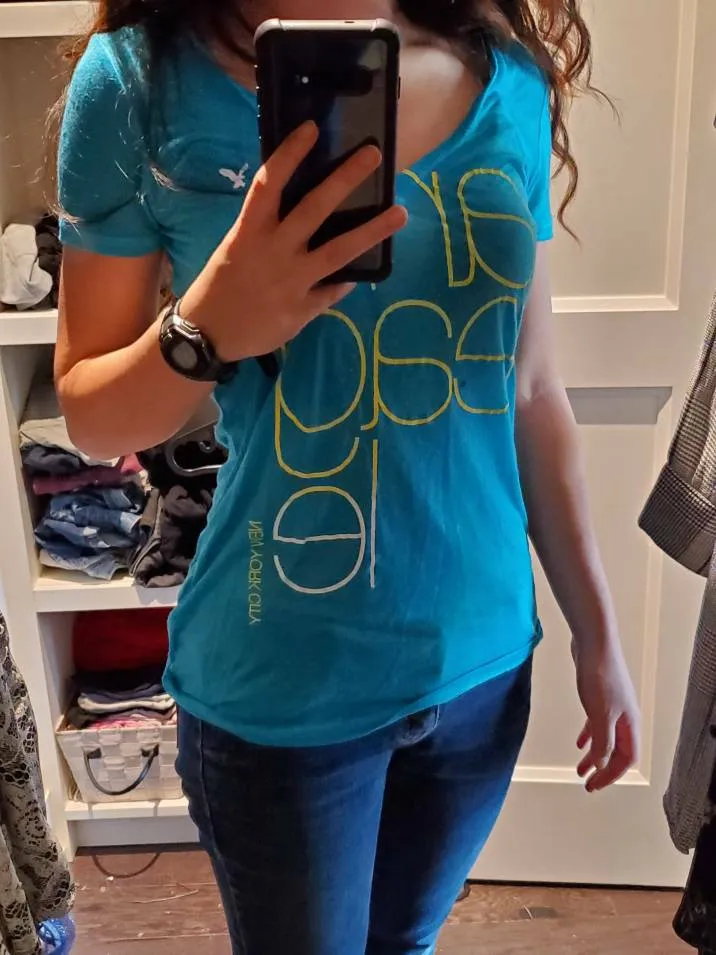 Blue American Eagle T-shirt photo 1