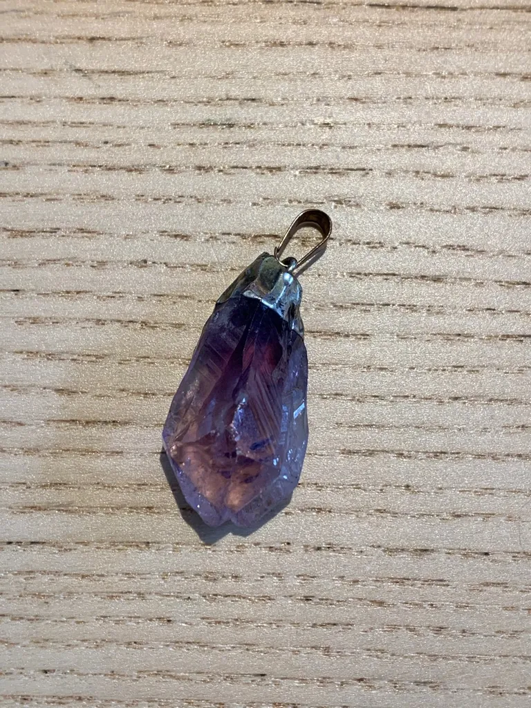 Amethyst pendant photo 1