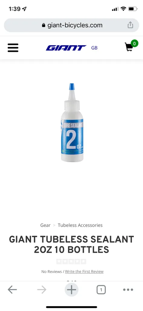 Giant Bicycles Tire Sealant photo 1