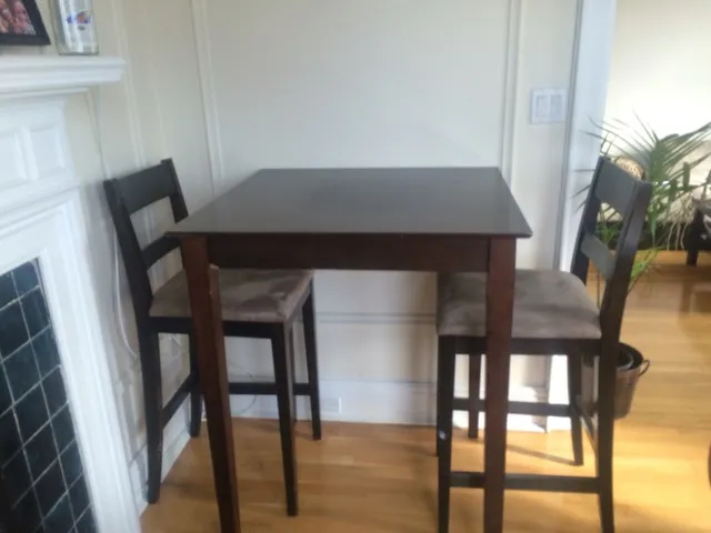 High Top Table And Chairs photo 1