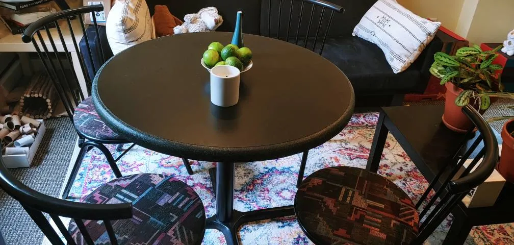 Dining Table And 4 Chairs photo 1