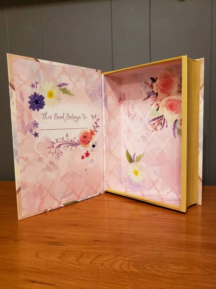 Floral Fake Book Box photo 1