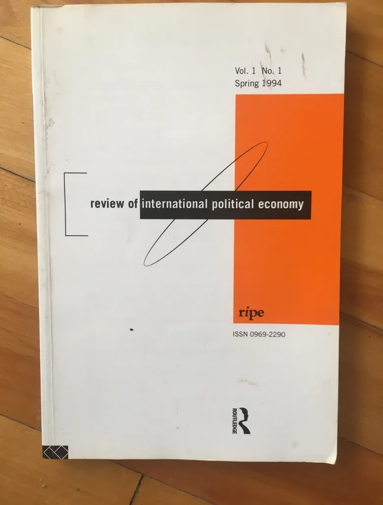 Book: “Review of International Political Economy” photo 1