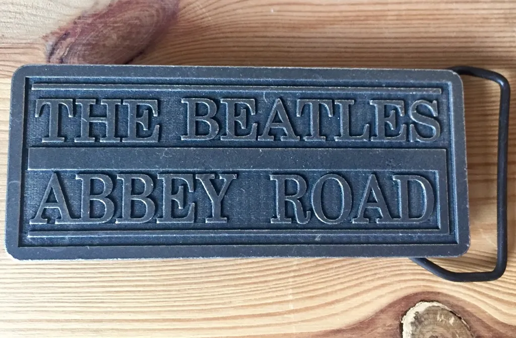 Beatles Abbey Road Belt Buckle photo 1