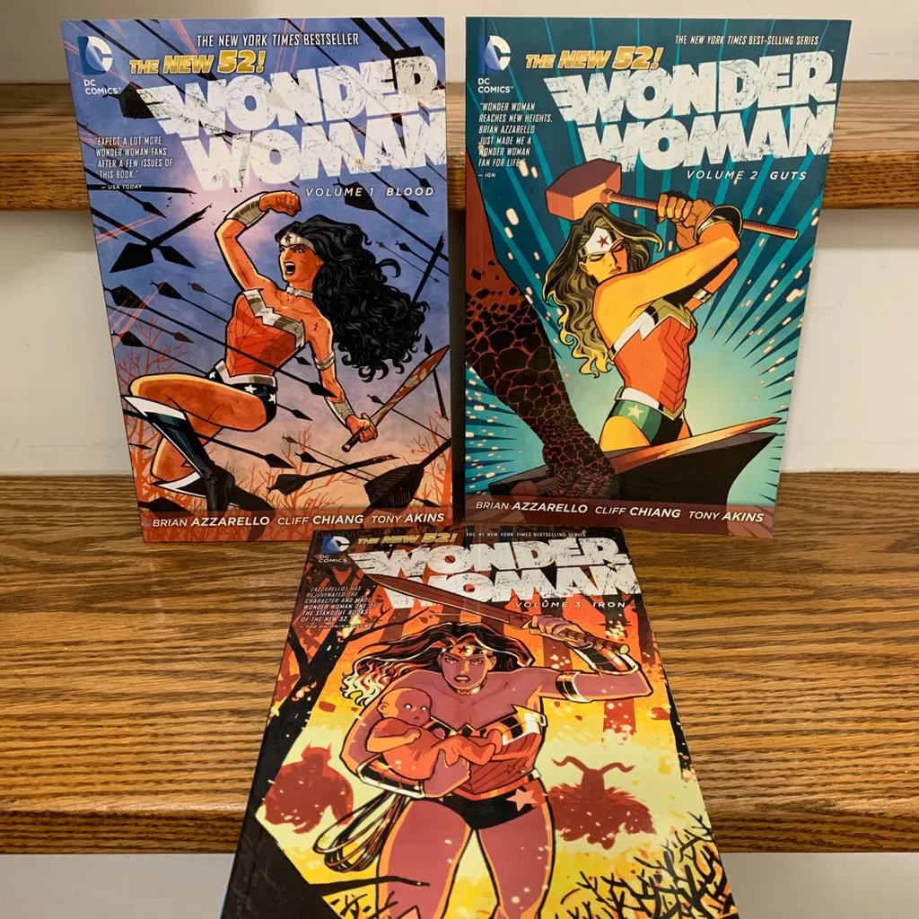 Wonder Woman New 52 Graphic Novels TPB Vol. 1,2,3 DC Comics photo 1