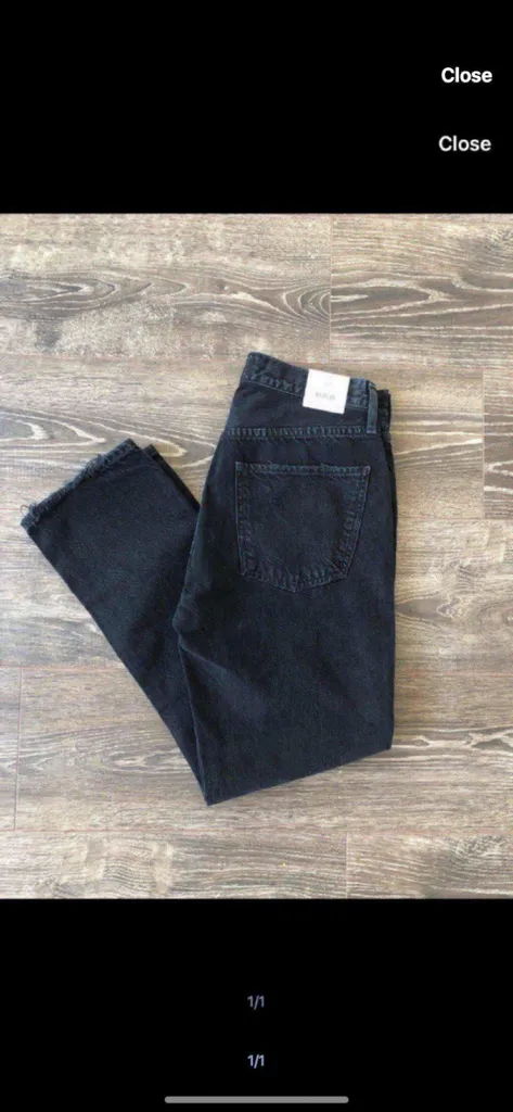 Brand New Agolde Cigarette Straight Leg Traction Jeans photo 1