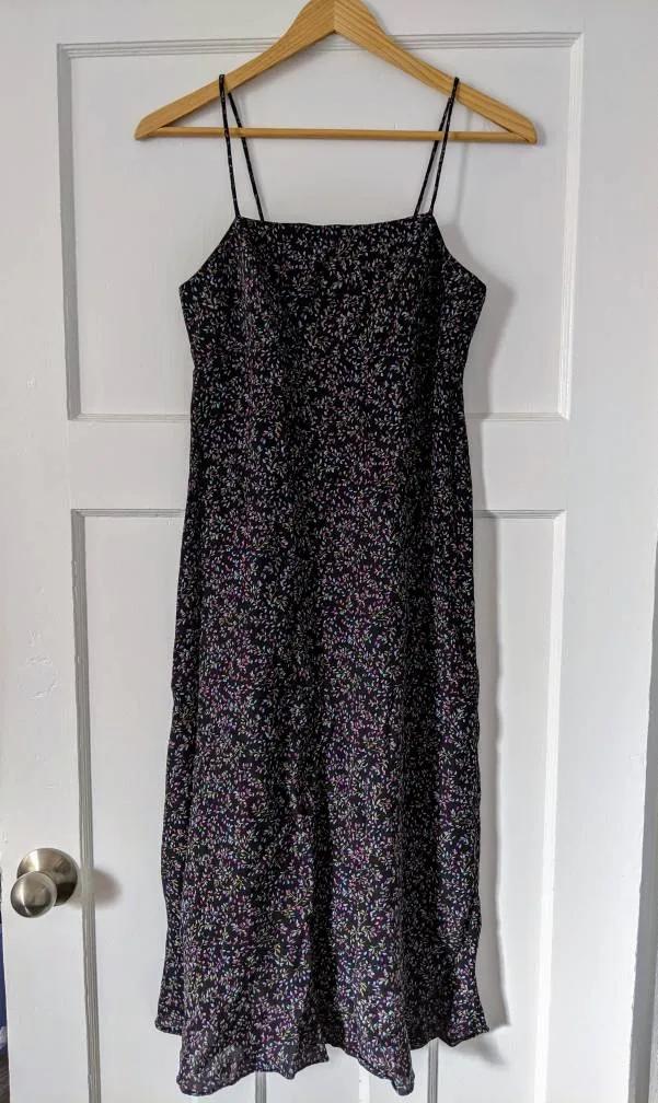 Square Neck Floral Maxi Dress photo 1
