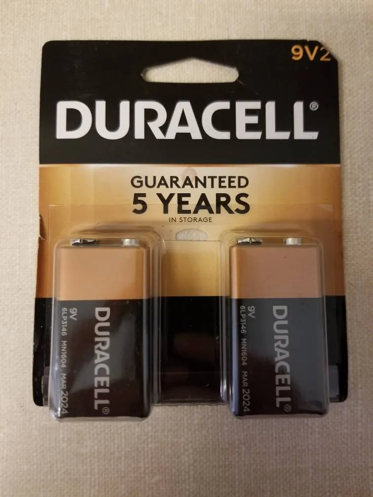 2 9 Volt Batteries photo 1