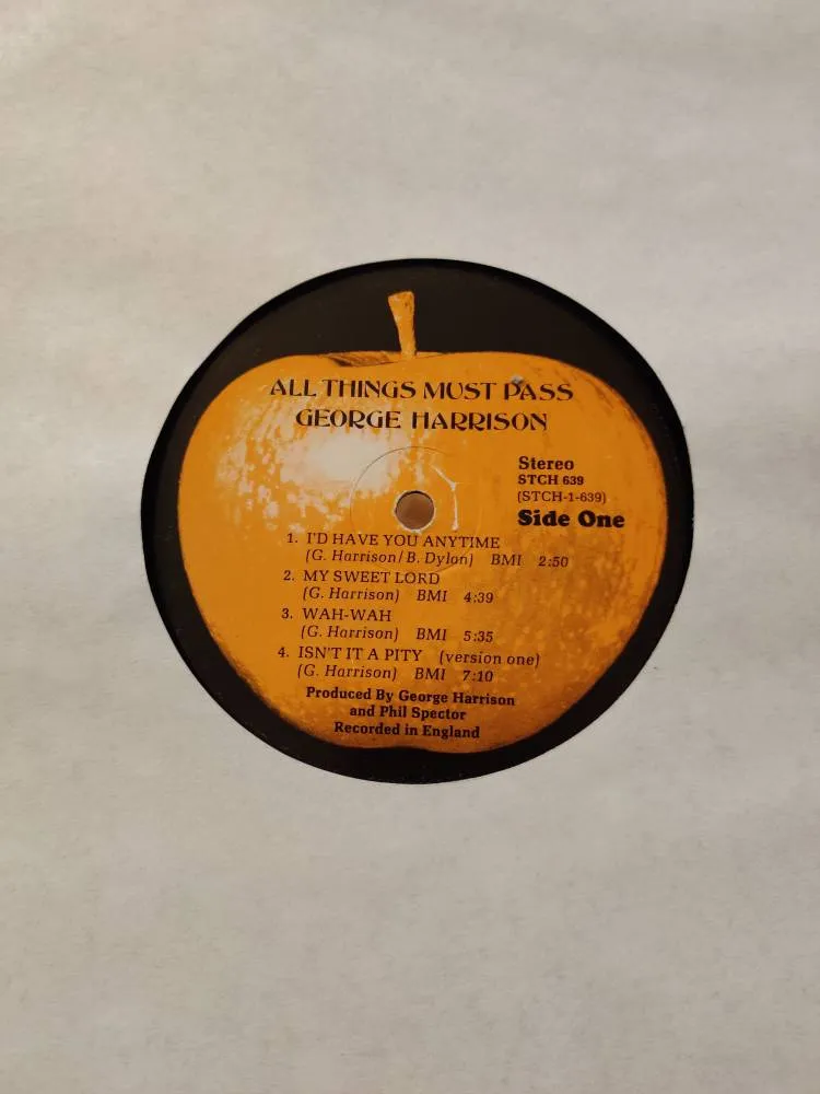 George Harrison Record photo 1