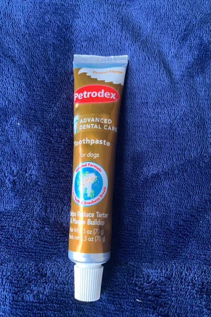Peanut Flavour Toothpaste For Dogs Used Once photo 1