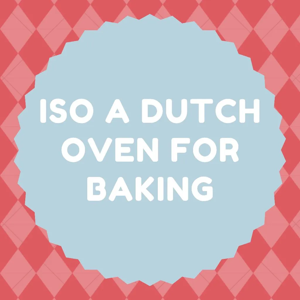 ISO: Dutch Oven photo 1