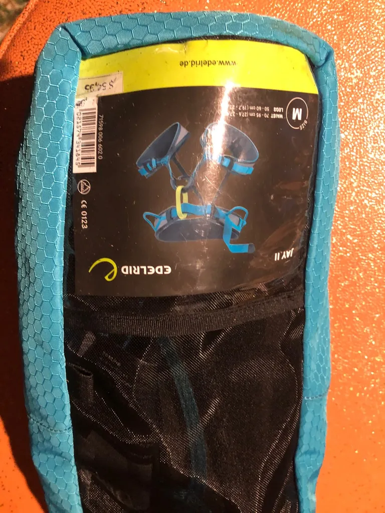 Climbing Harness And Rock Holds photo 1