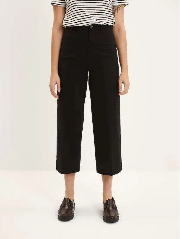 Frank and Oak Josephine Cropped Wide-Leg Pant photo 1