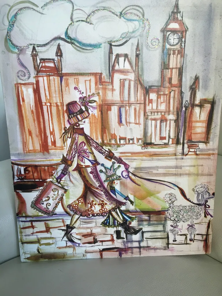 London canvas Painting photo 1