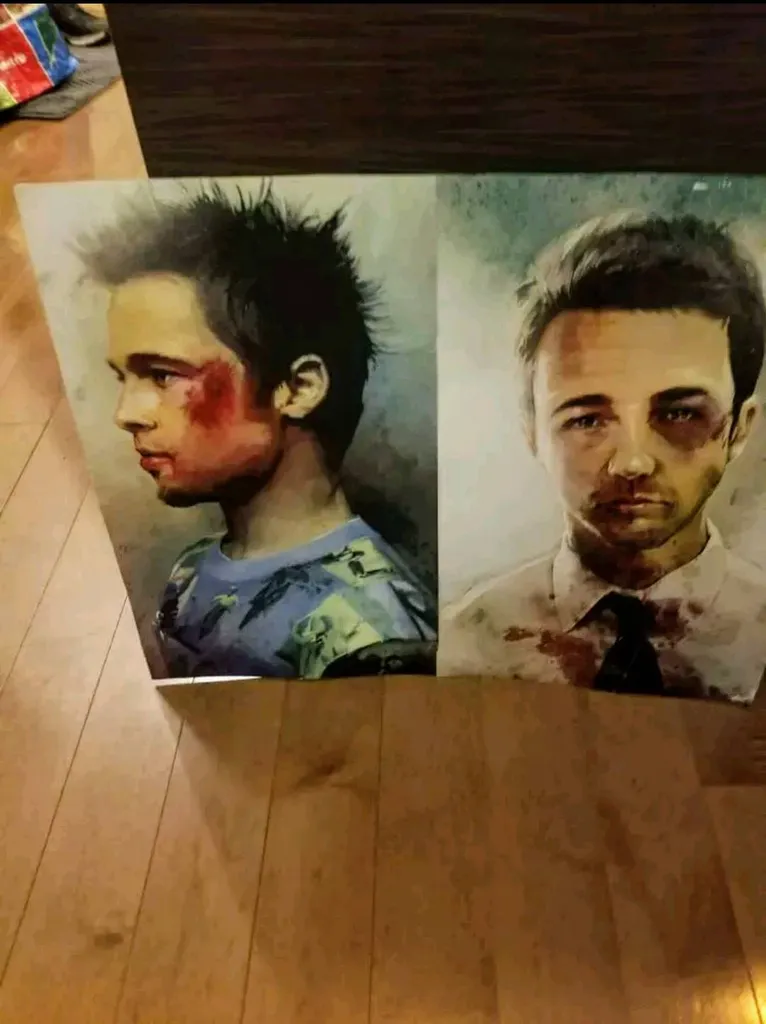 Fight Club Poster Art photo 1