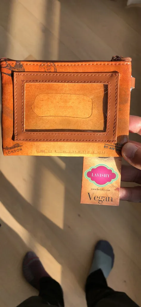 Vegan Travel Wallet photo 1