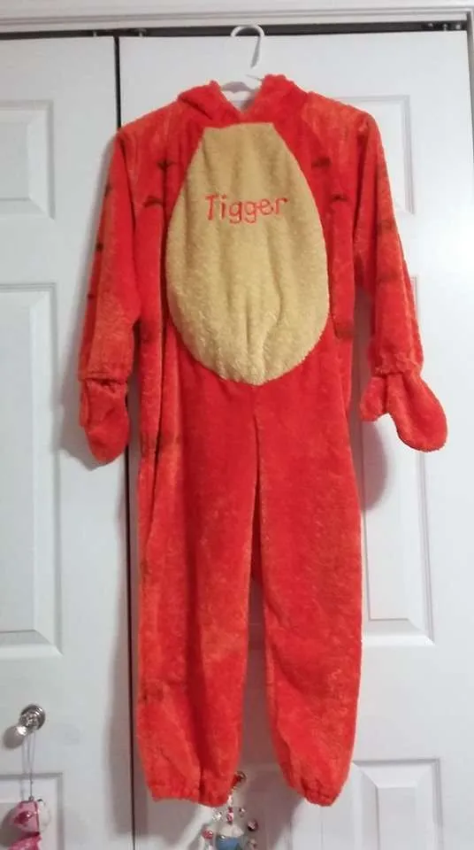 Disney Winnie The Pooh Tigger costume kids medium photo 1