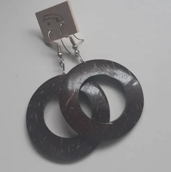 Wooden Earrings photo 1