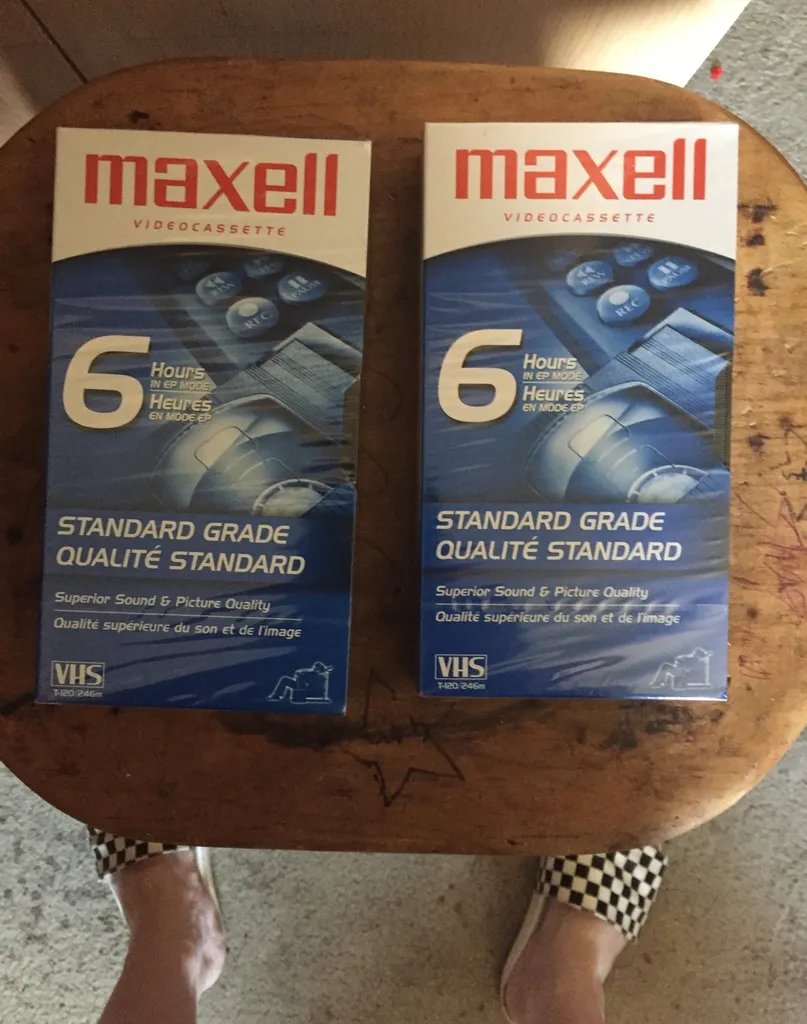 2 Brand New VHS Tape photo 1