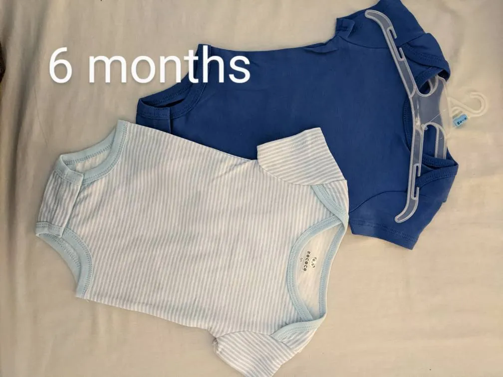 Brand New 6 Month Onesies photo 1
