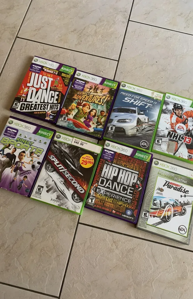 more xbox 360 and kinect games photo 1