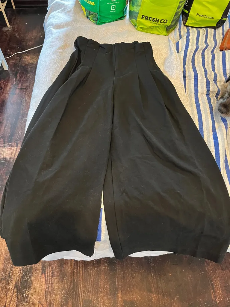 Wide Leg FANCY Pants (SZ 12) photo 1