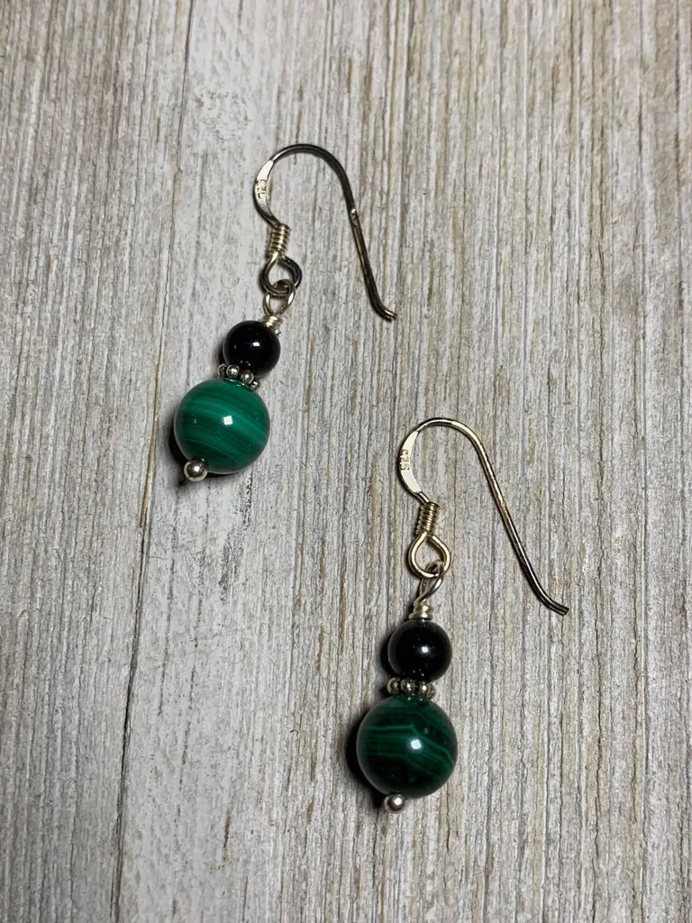 Lovely Malachite Earrings photo 1