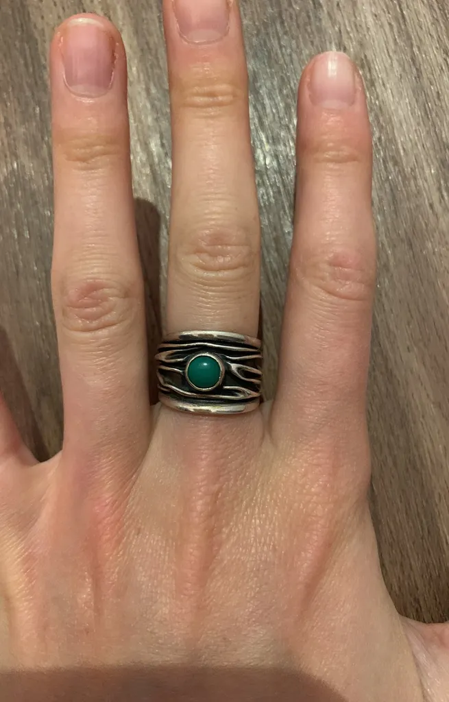 Silver And Turquoise Ring photo 1