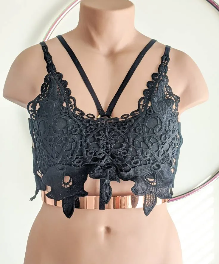 Upcycled Crochet Top photo 1