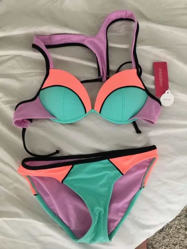 New With Tags Neon Bathing Suit - Size XS photo 1