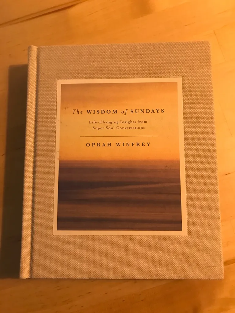Oprah’s Wisdom Sunday Book photo 1
