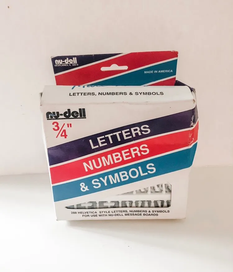 Letters (288 In Pack) photo 1