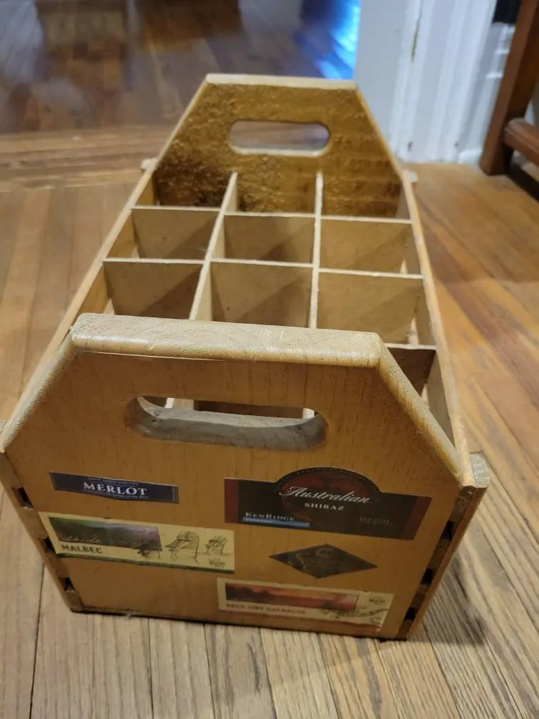 Wooden Wine Case photo 1