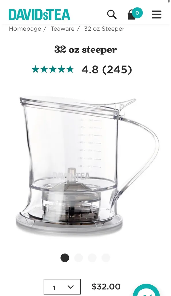 David’s Tea Drip Down Steeper photo 1