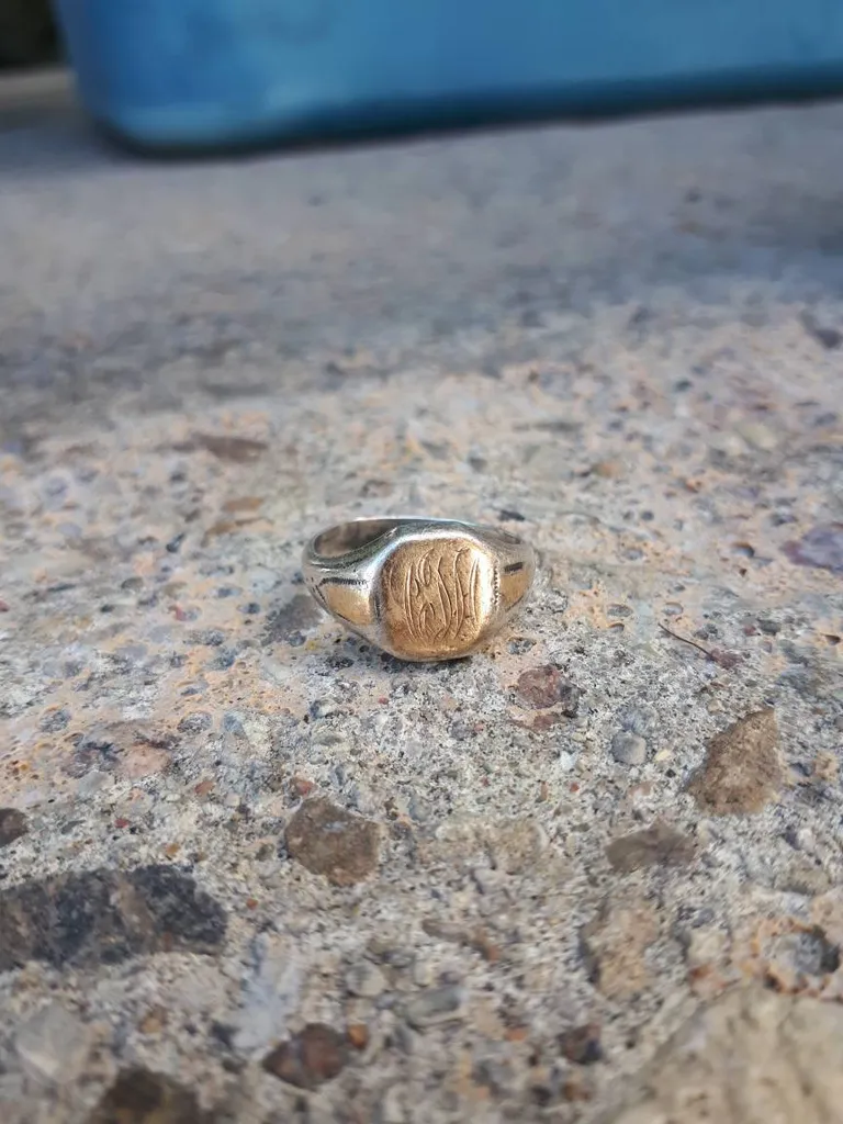 Signet Ring, Sterling silver photo 1