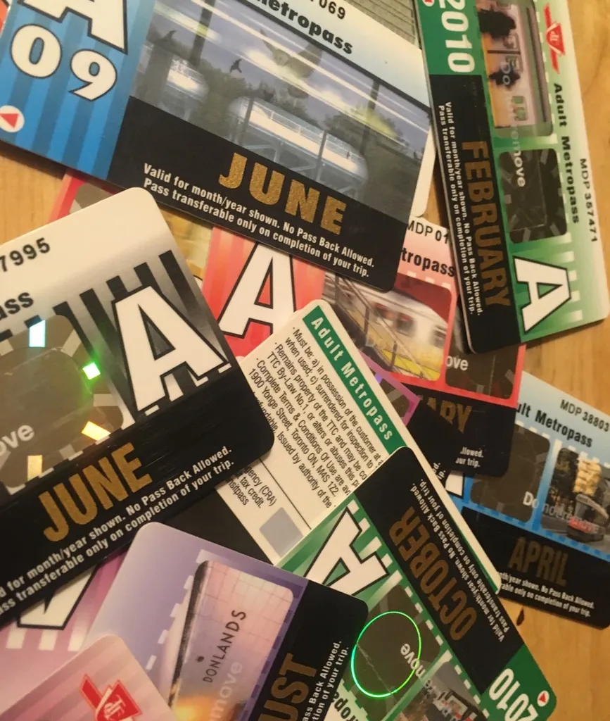 Lots Of Vintage Metro Passes photo 1