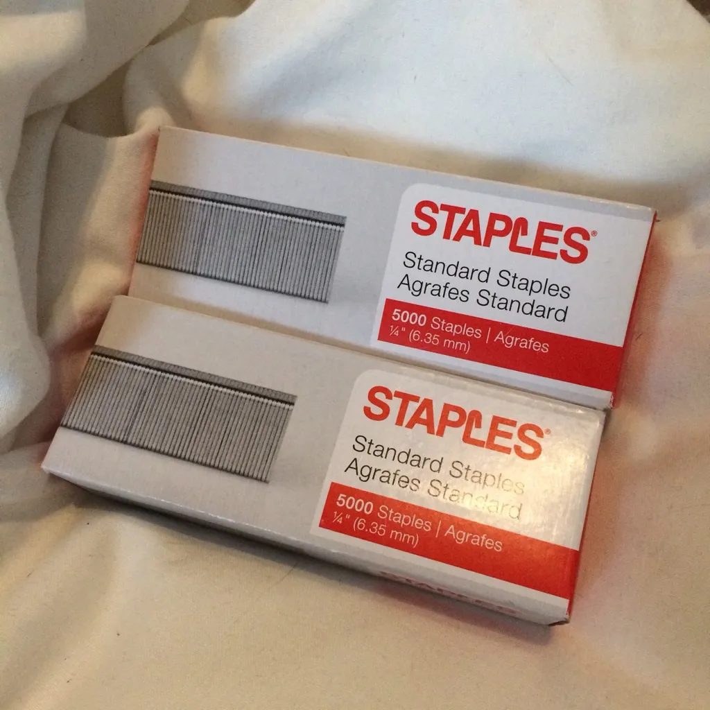 2 Full Boxes Of Standard Staples photo 1