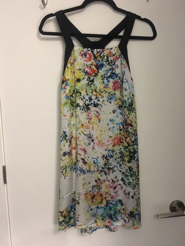 Floral Abstract Dress photo 1