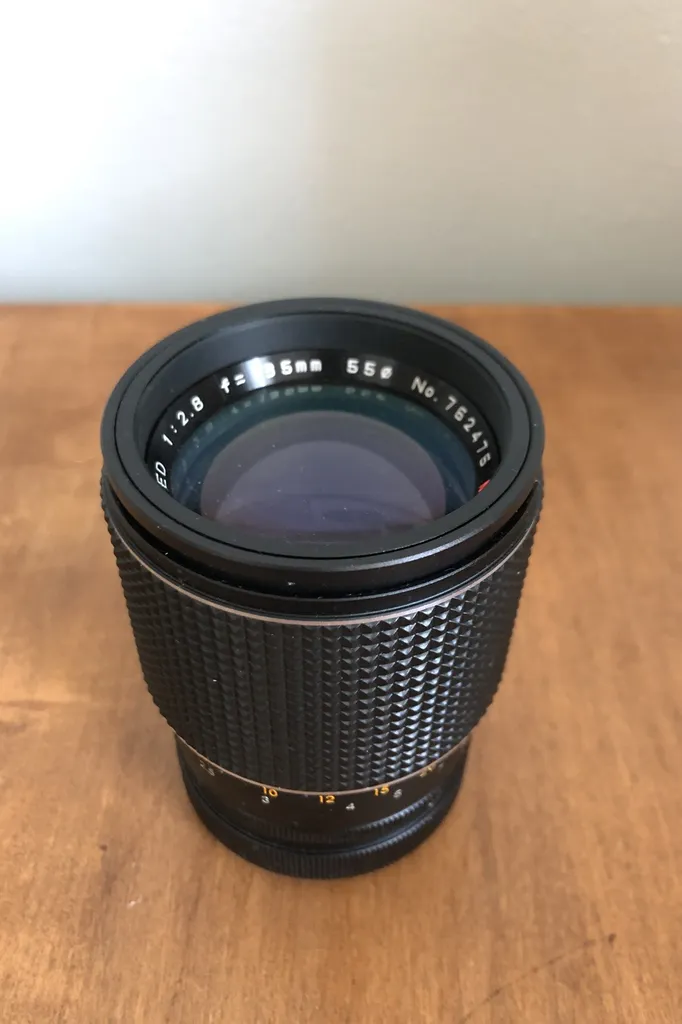 Miida 135mm Lens And Vintage Case photo 1