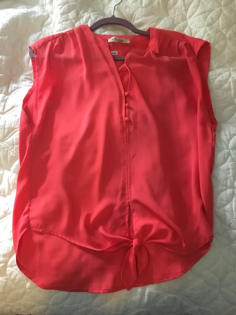 Philosophy Salmon Blouse photo 1