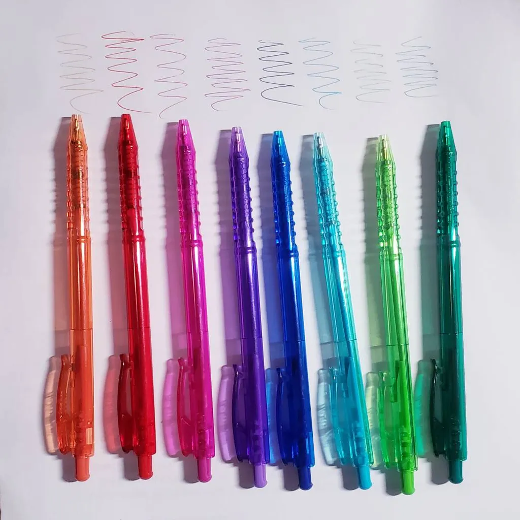 8 Coloured Pens - Never Used photo 1