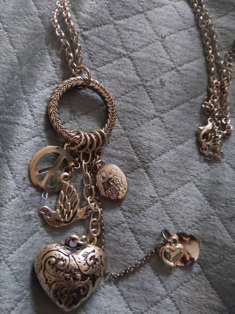 Long Necklace With Charms photo 1